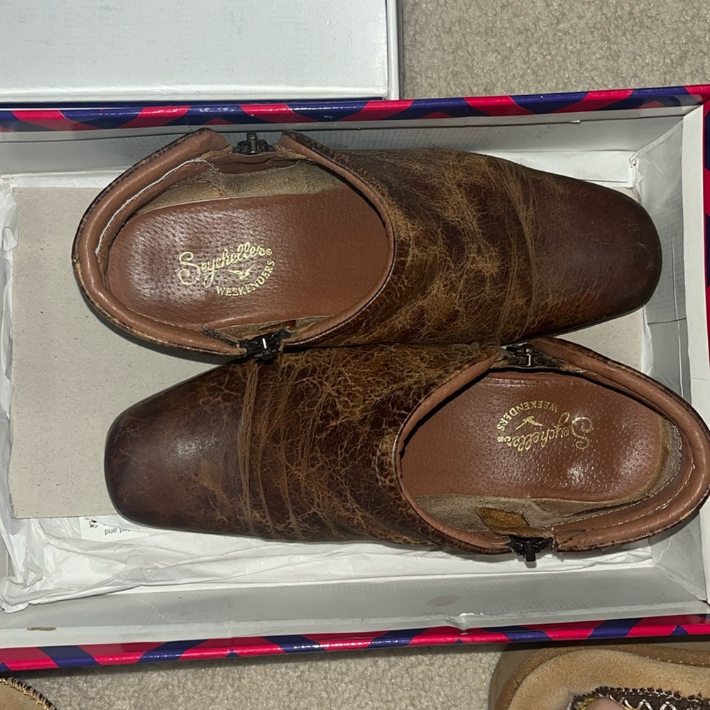 Seychelles Tanzanite Tan Boots